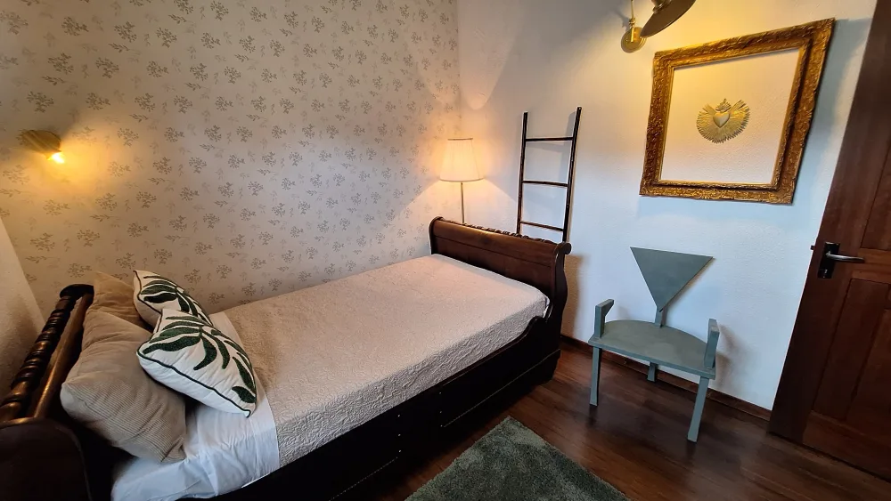 Blue bedroom