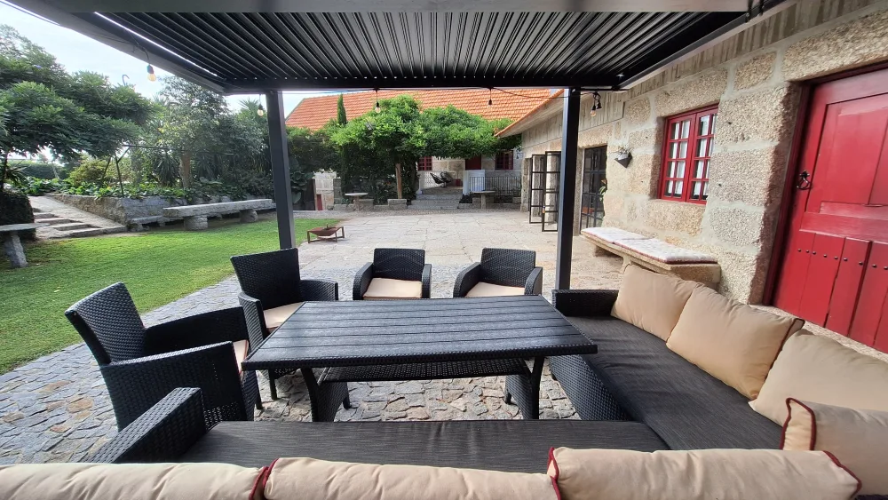 Espace extérieur couvert