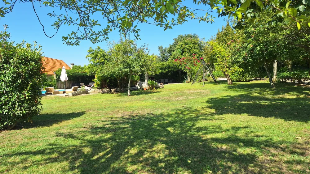 Un jardin d'un hectare